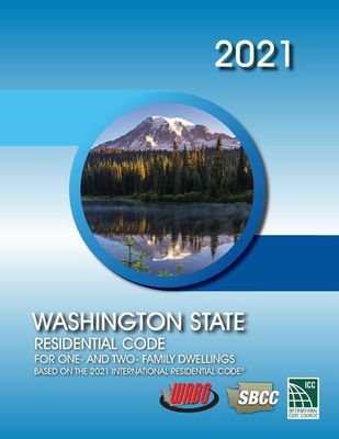 2021 International Residential Code (IRC) w/WA Amendments, Soft Cover