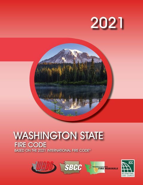 2021 International Fire Code (IFC) w/WA Amendments, Soft Cover