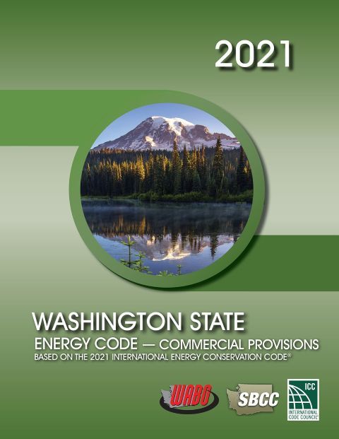2021 Washington State Energy Code - Commercial Provisions, Soft Cover