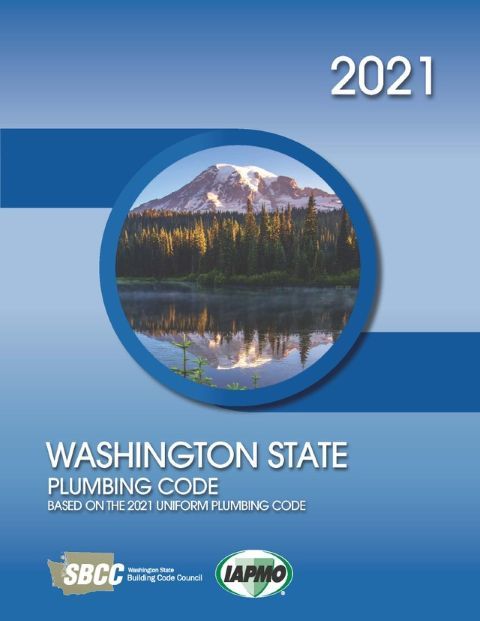 2021 Washington State Plumbing Code Soft Cover w/Tabs