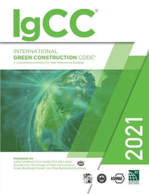 2021 International Green Construction Code (IgCC), Soft Cover