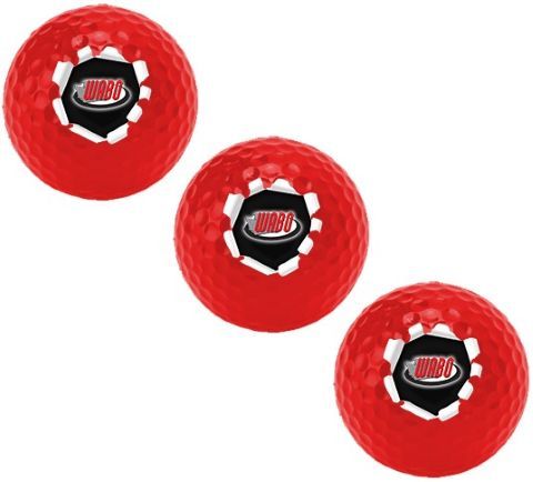 Golf Balls (Red) - 3 Pack