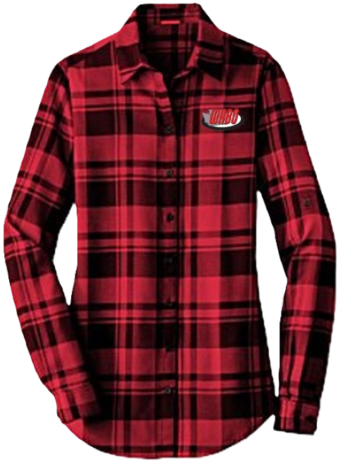 Port Authority Plaid Flannel (Red) - Women&#39;s Large (L)