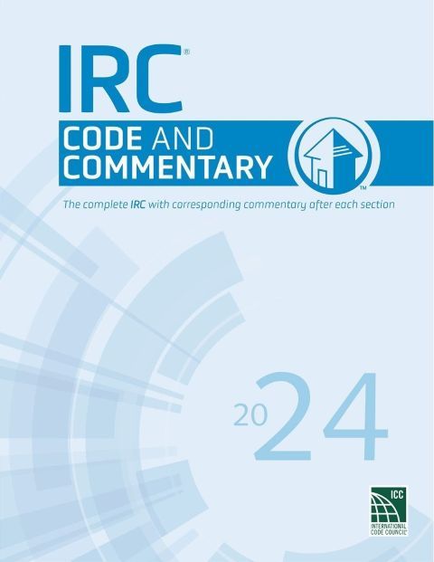 2024 IRC Code and Commentary Combo, Volumes 1 &amp; 2