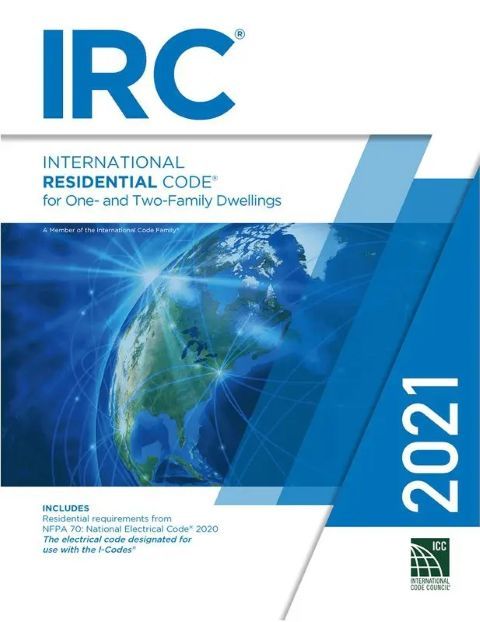 2021 International Residential Code (IRC), Soft Cover