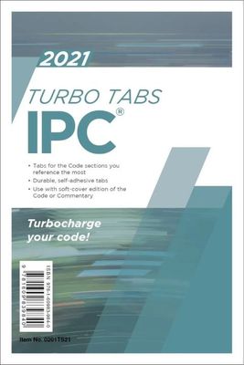 2021 International Plumbing Code (IPC) Turbo Tabs, Soft Cover
