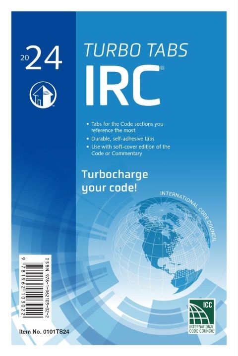 2024 International Residential Code (IRC) Turbo Tabs, Loose Leaf