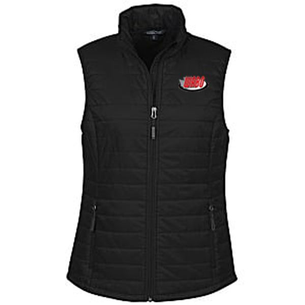 Crossland Packable Puffer Vest (Black) - Women's