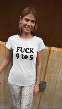 FUCK 9 TO 5 Unisex classic tee