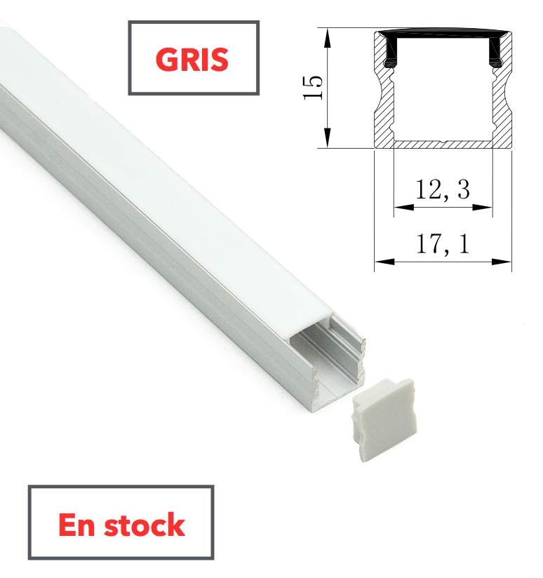 PAP-17-15G  GRIS OPAL