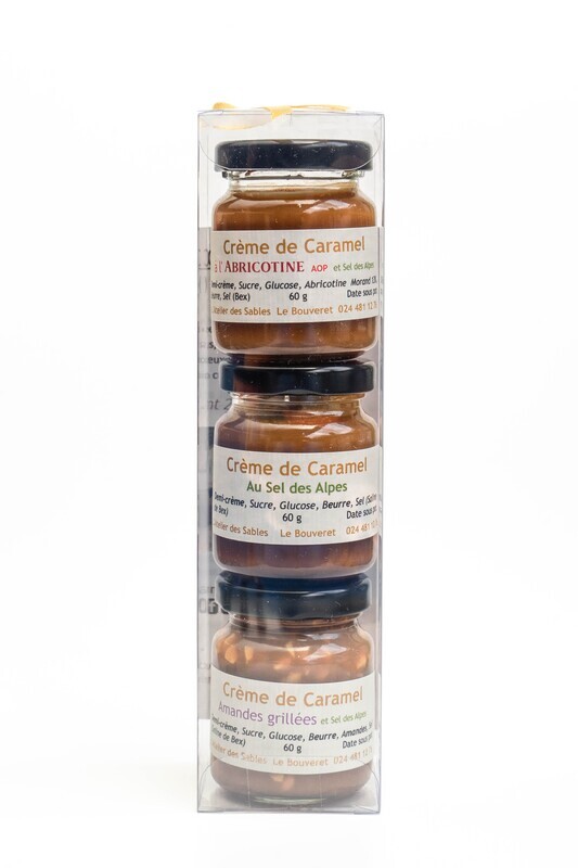Trio 3 mini-pots crème