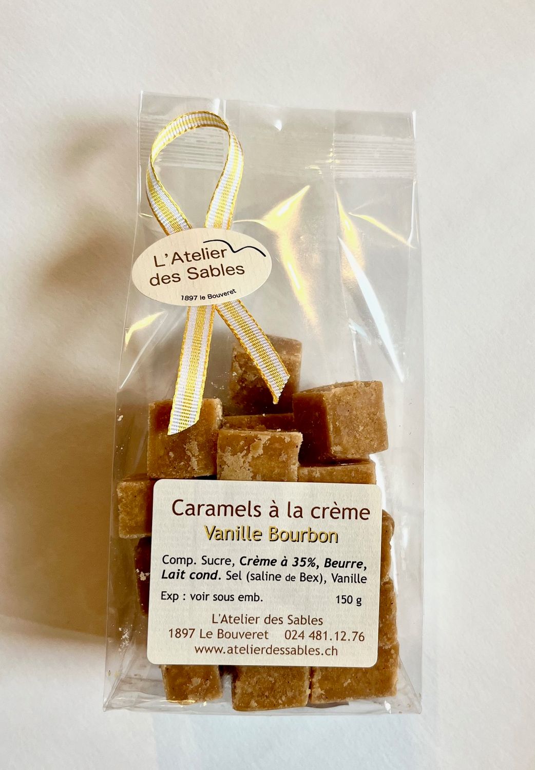 Caramels à la crème  à la Vanille 150 g
