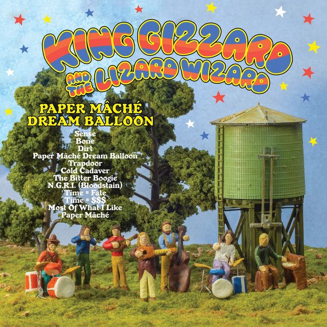 King Gizzard &amp; The Lizard Wizard  - Paper Mache Dream Balloon (Pink Seaglass Edition)
