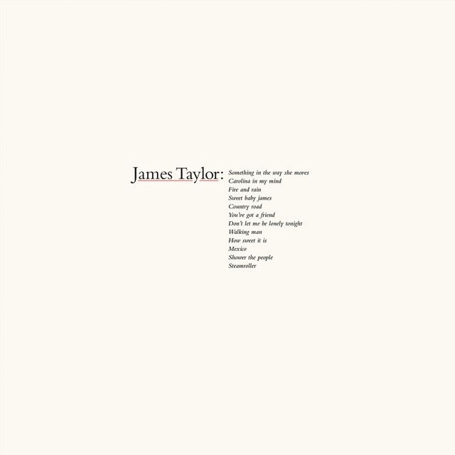 James Taylor - Greatest Hits