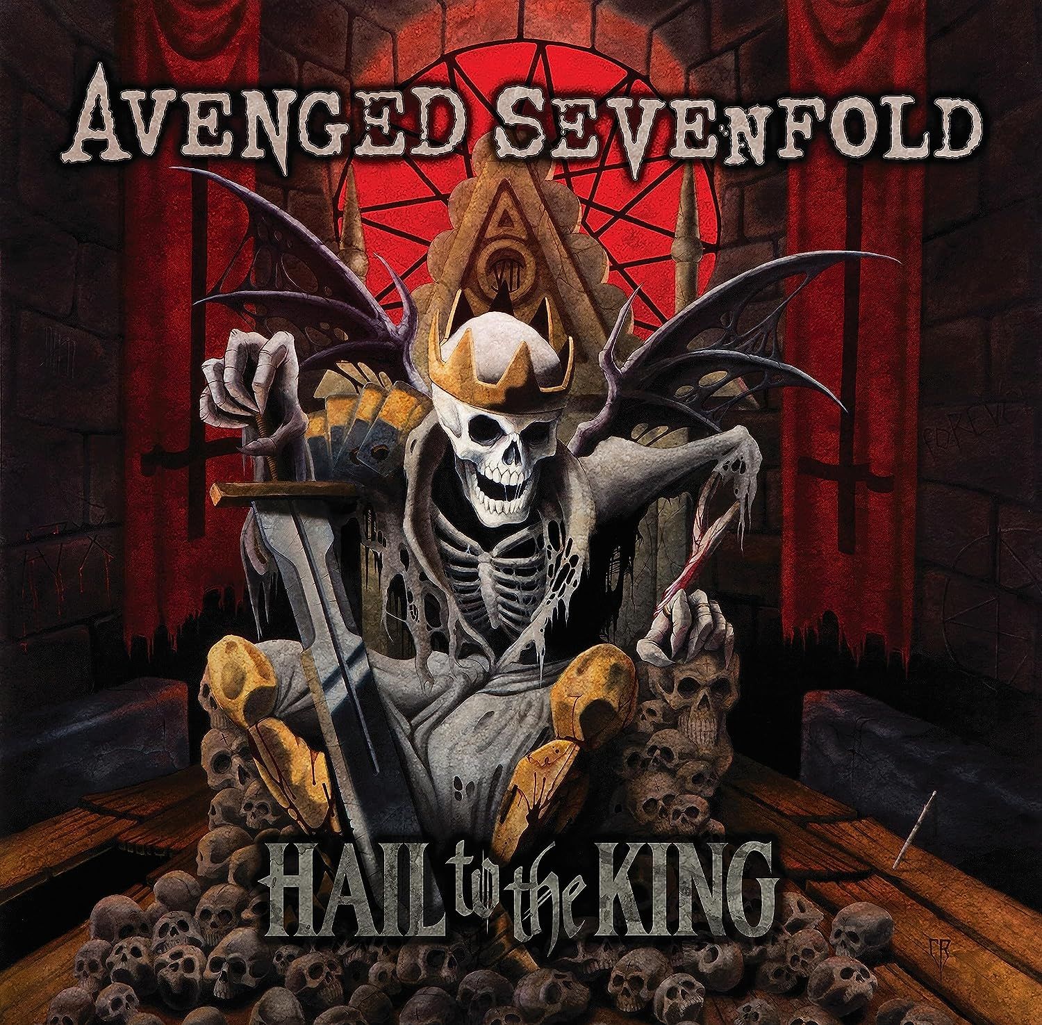 Avenged Sevenfold - Hail To The King  (Limited Gold Vinyl Edition )