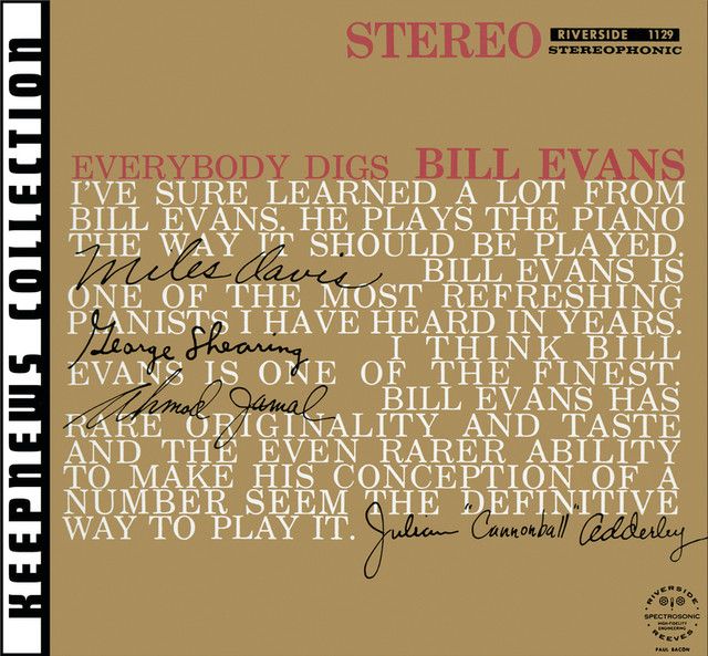 Bill Evans Trio - Everybody Digs Bill Evans