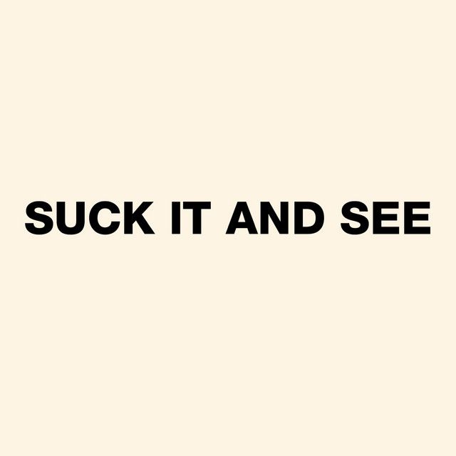 Arctic Monkeys - Suck It And See