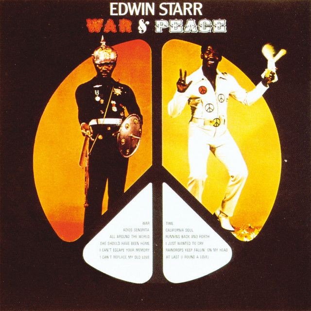 Edwin Starr - War &amp; Peace  (Limited Orange Vinyl)