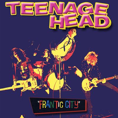 Teenage Head - Frantic City (pink with blue &amp; yellow swirl)