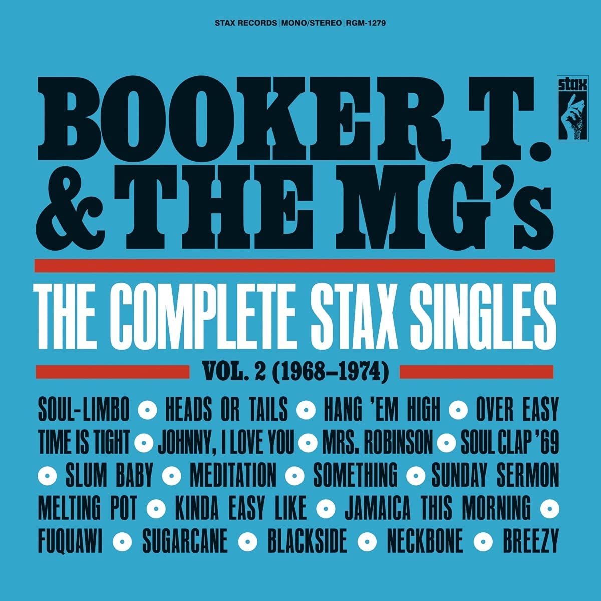 Booker T. &amp; The MG&#39;s - Complete Stax Singles Vol. 2 (1968-1974) (2Lp/Red Vinyl)
