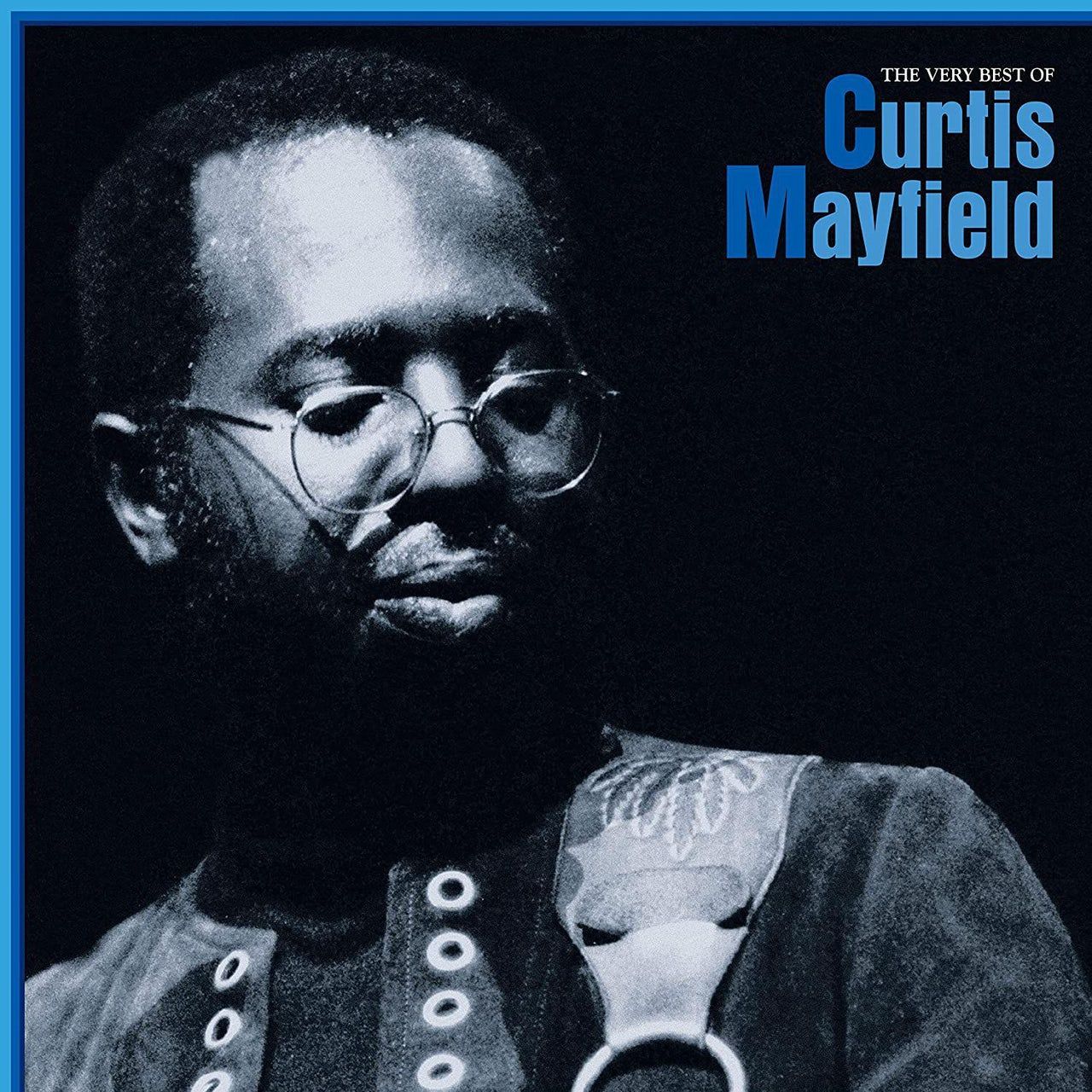 Curtis Mayfield - The Very Best Curtis Mayfield. (2Lp Blue Vinyl)  (2LP)