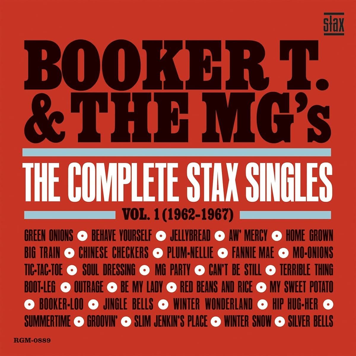 Booker T. &amp; The MG&#39;s - Complete Stax Singles Vol. 1 (1962-1967) (2Lp/Red Vinyl)