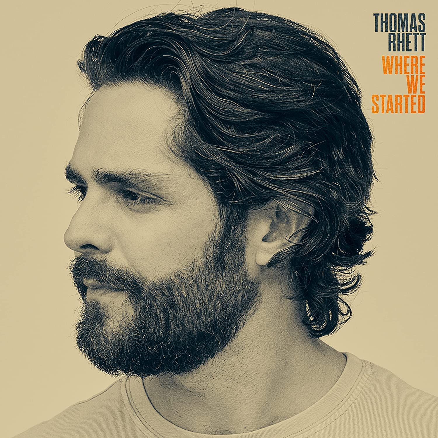 Thomas Rhett - Where We Started (orange vinyl)