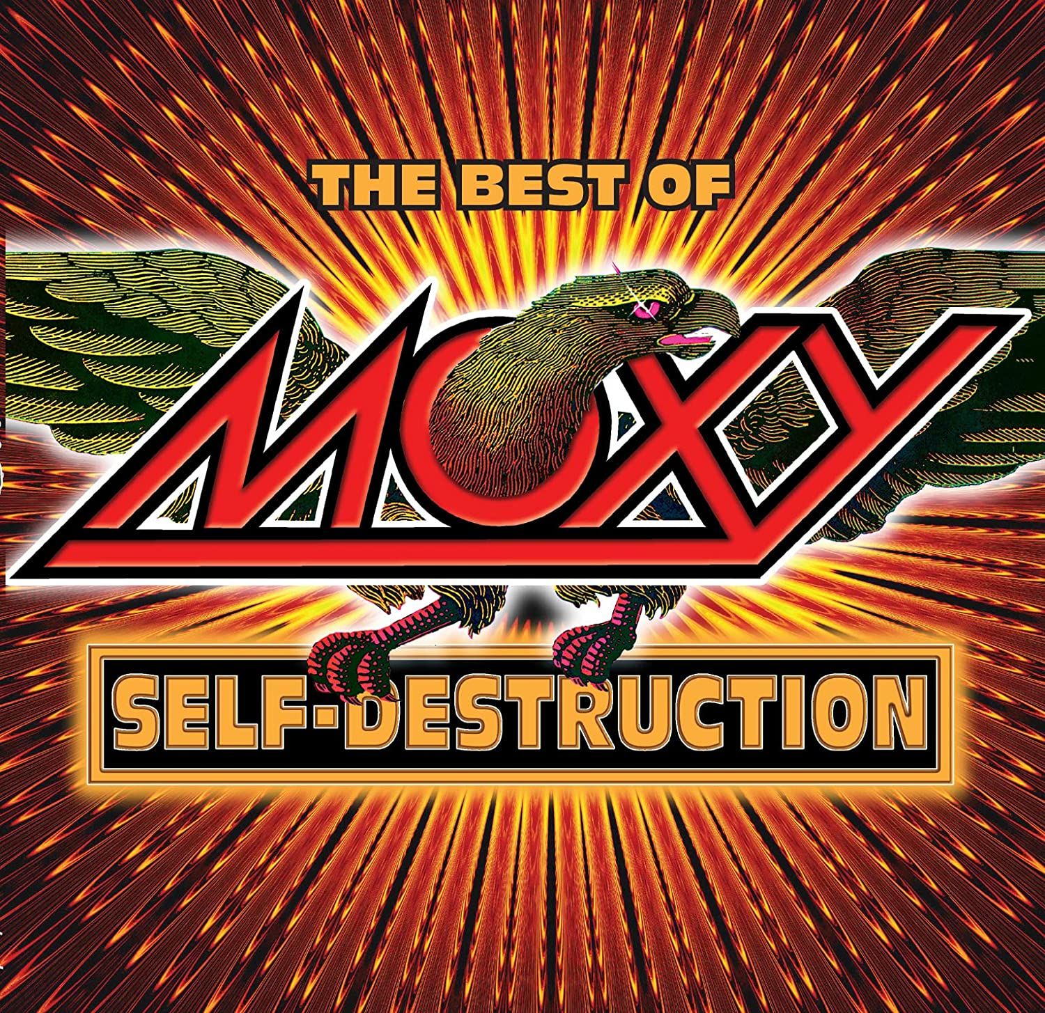 Moxy - The Best of Moxy: Self Destruction  2LP  Orange Vinyl