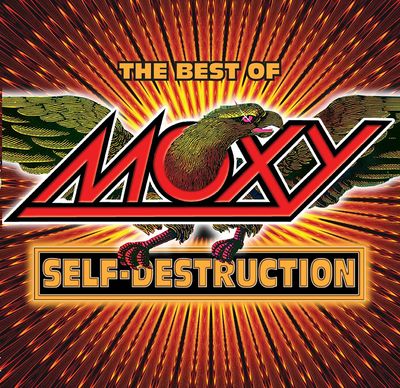 Moxy - The Best of Moxy: Self Destruction  2LP  Orange Vinyl