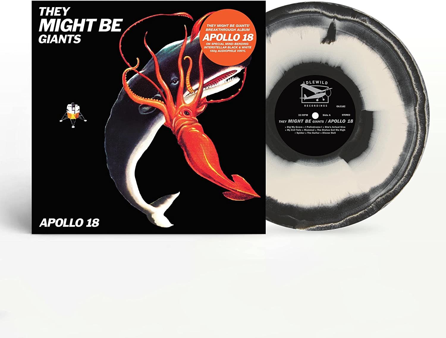 They Might Be Giants - Apollo 18  (Interstellar Black &amp; White Vinyl)