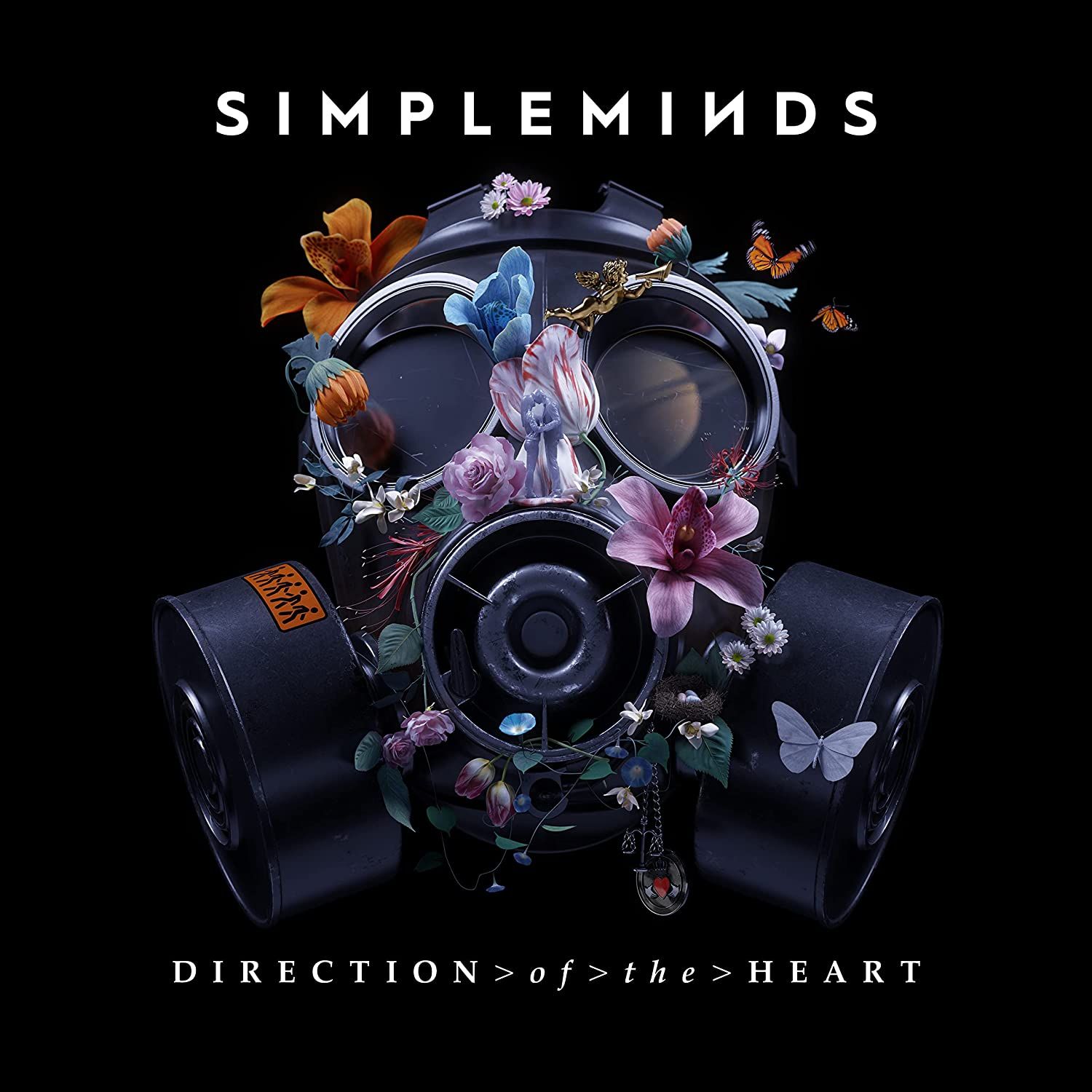 Simple Minds - Direction of the Heart. (Indie Version - Orange Vinyl)