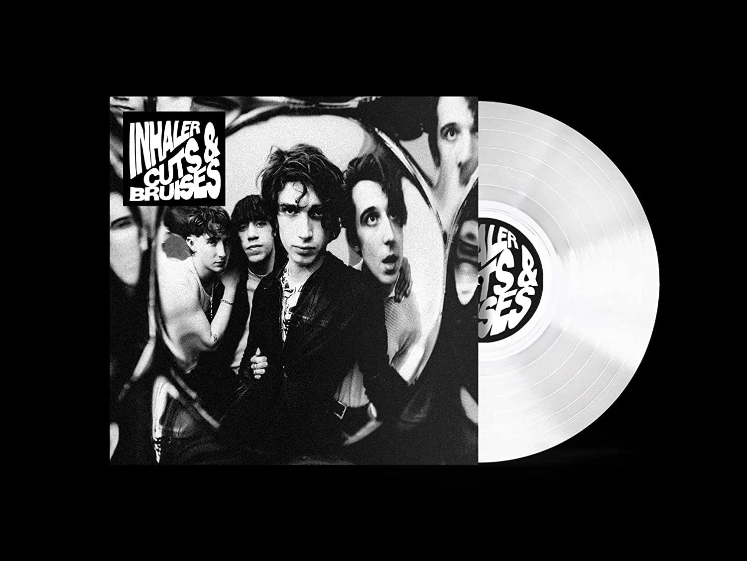 Inhaler - Cuts &amp; Bruises. (White Vinyl)