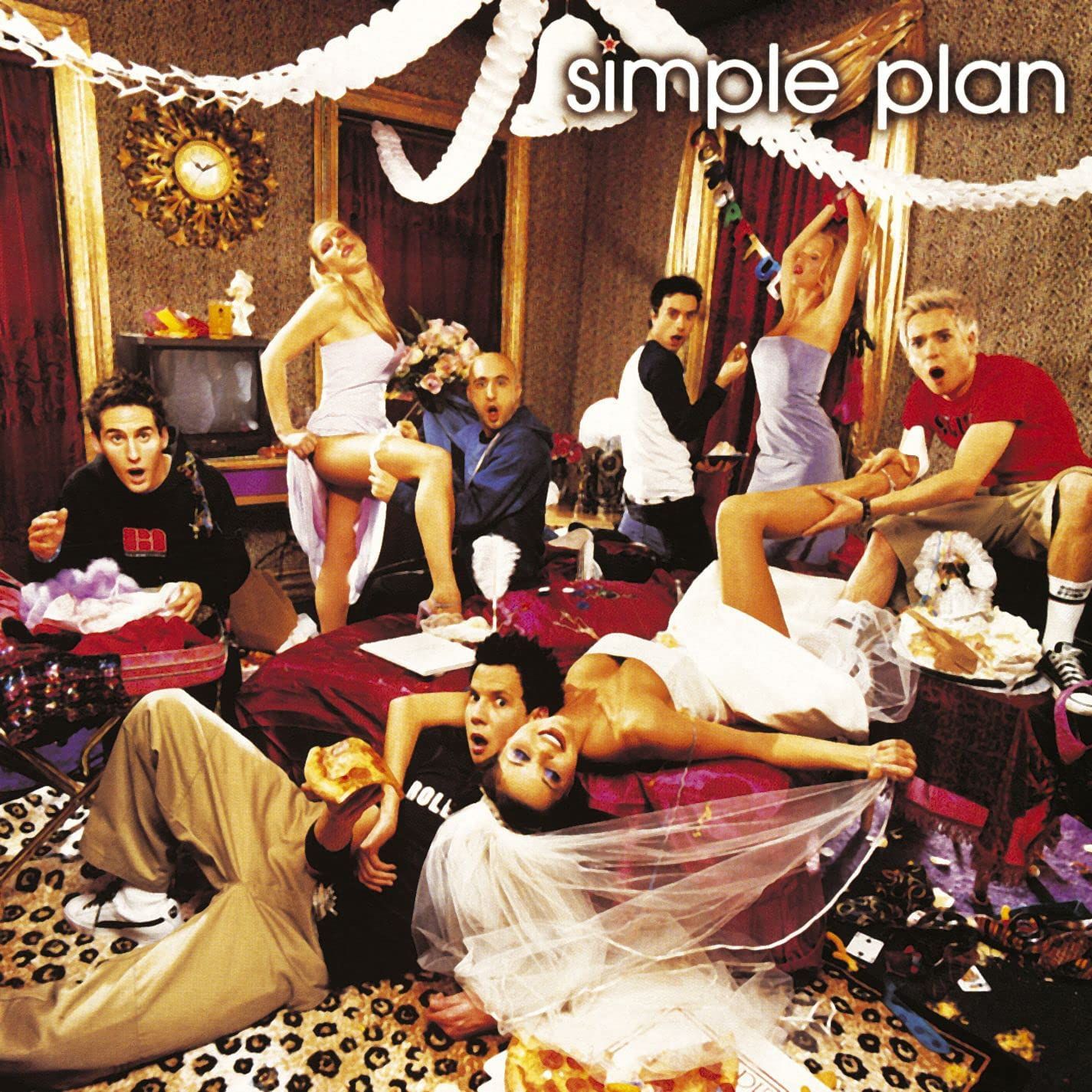 Simple Plan - No Pads, No Helmets...Just Balls.  (Crystal Clear Vinyl)
