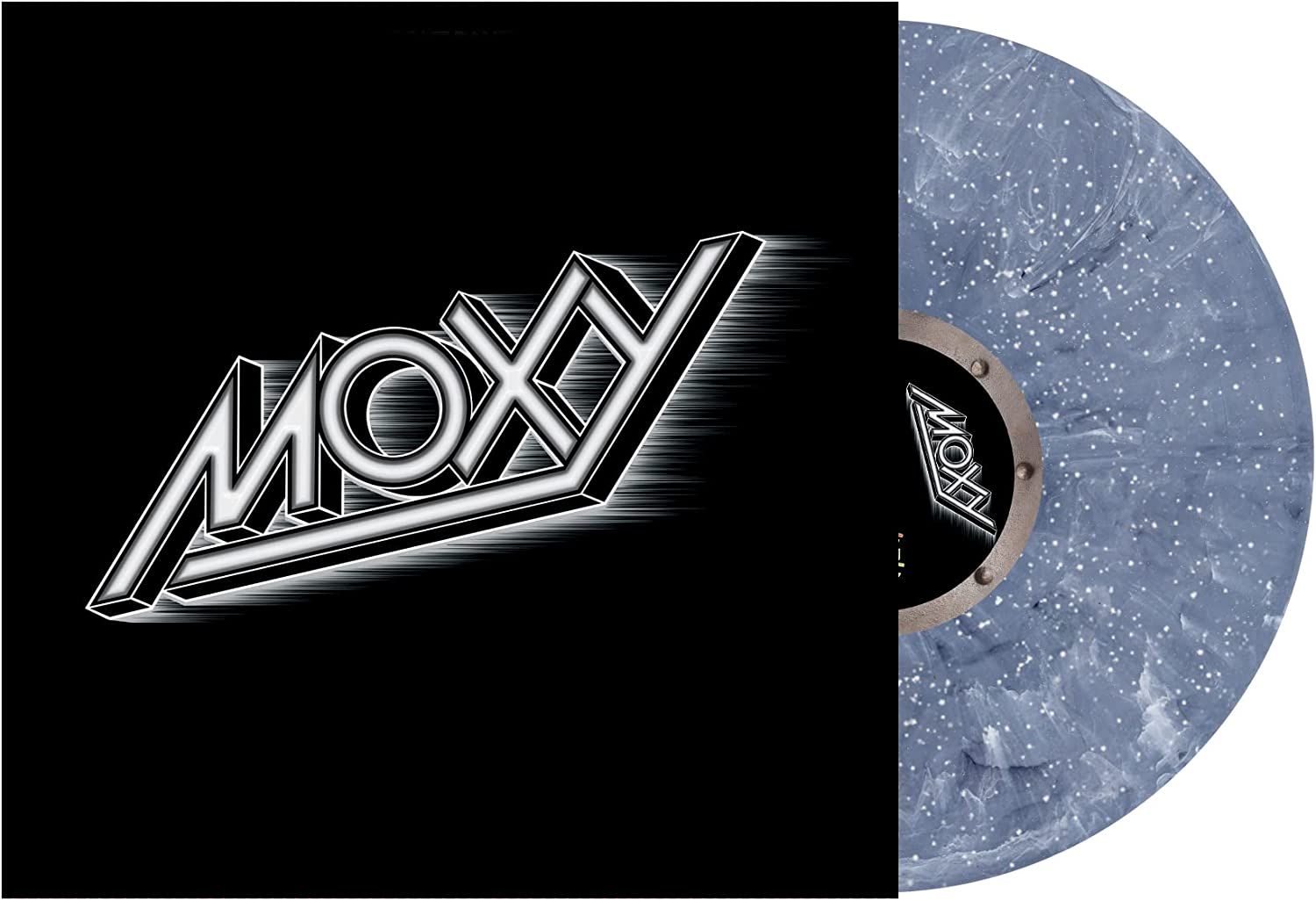 Moxy - S/T    Grey &amp; White Marble Vinyl