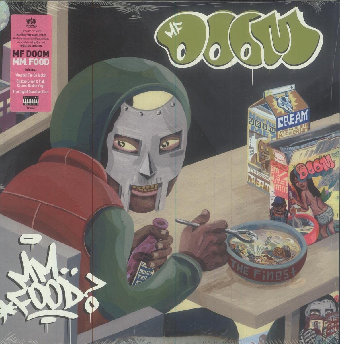 MF DOOM - MM..Food (2LP Green &amp; Pink Vinyl)