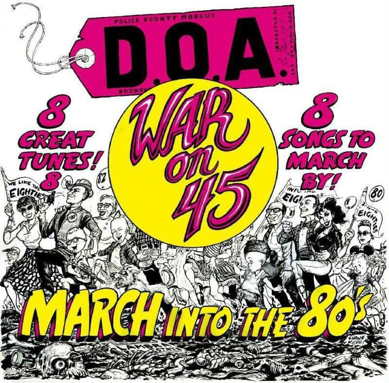 DOA - War on 45 (Red Vinyl)