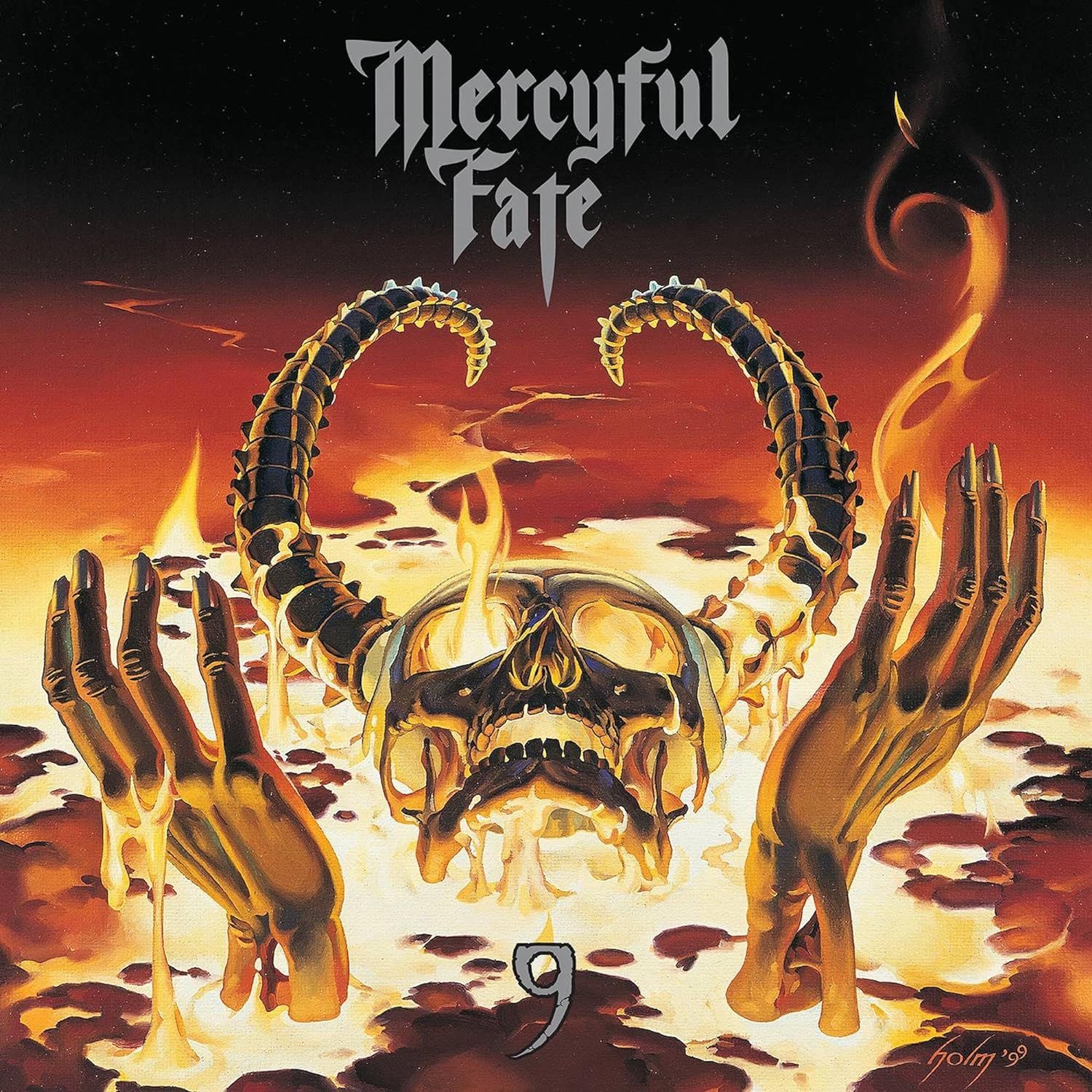 Mercyful Fate - 9       (Red Smoke Vinyl)