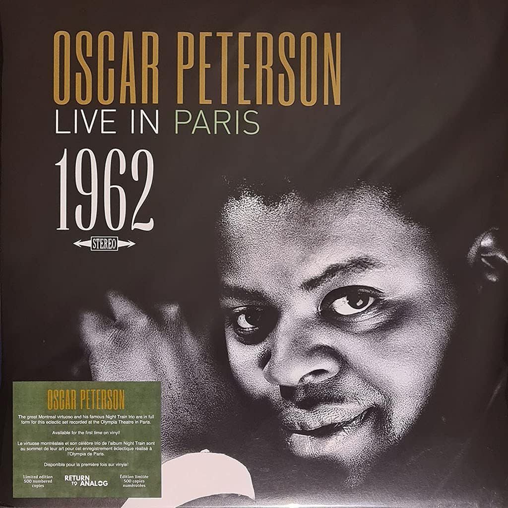 Oscar Peterson - Live in Paris 1962  (Limited Clear Vinyl)