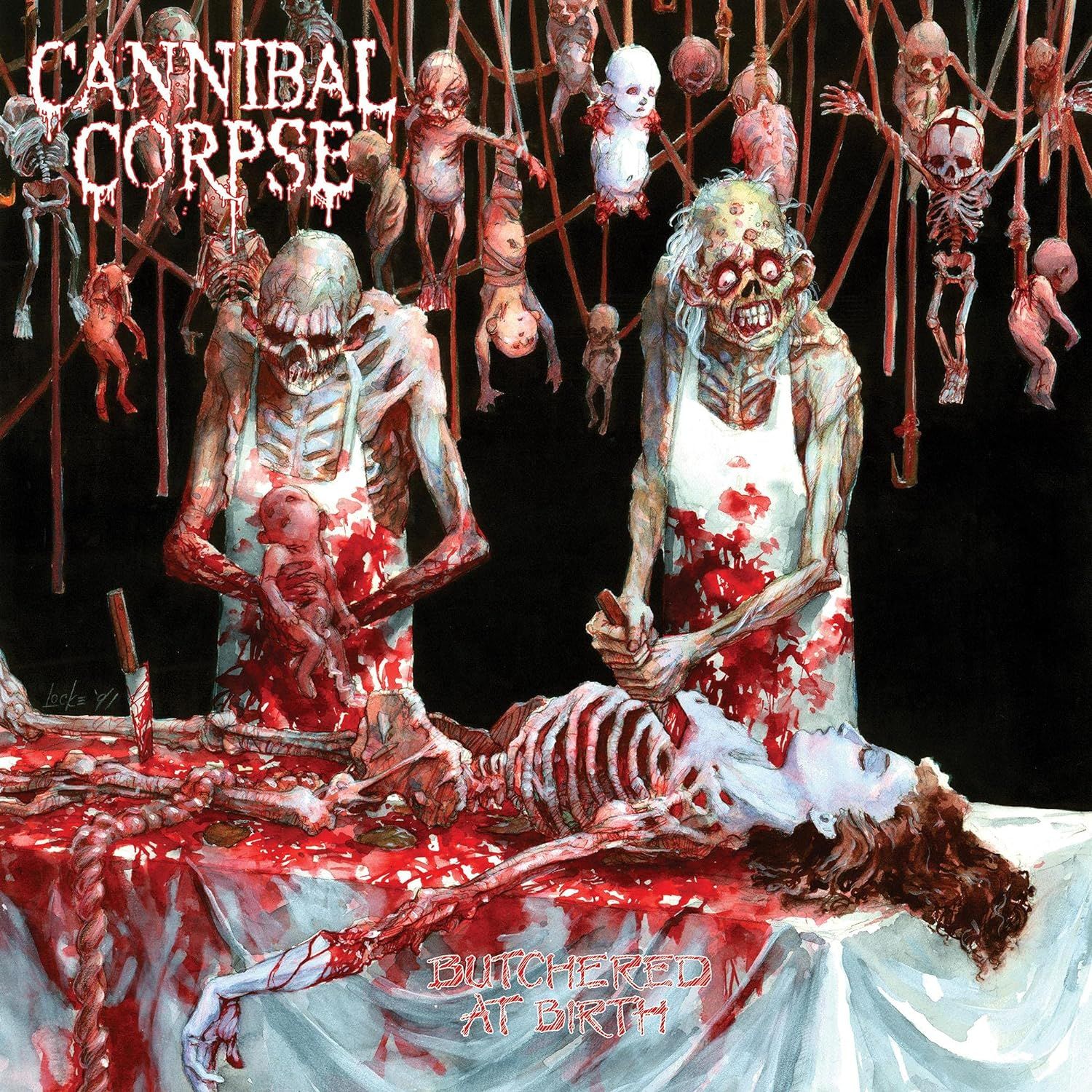 Cannibal Corpse - Butchered At Birth (Sangria Vinyl)