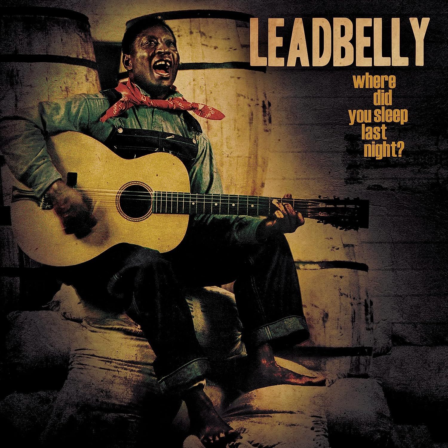 Leadbelly - Where Did You Sleep Last Night (Gold Vinyl)