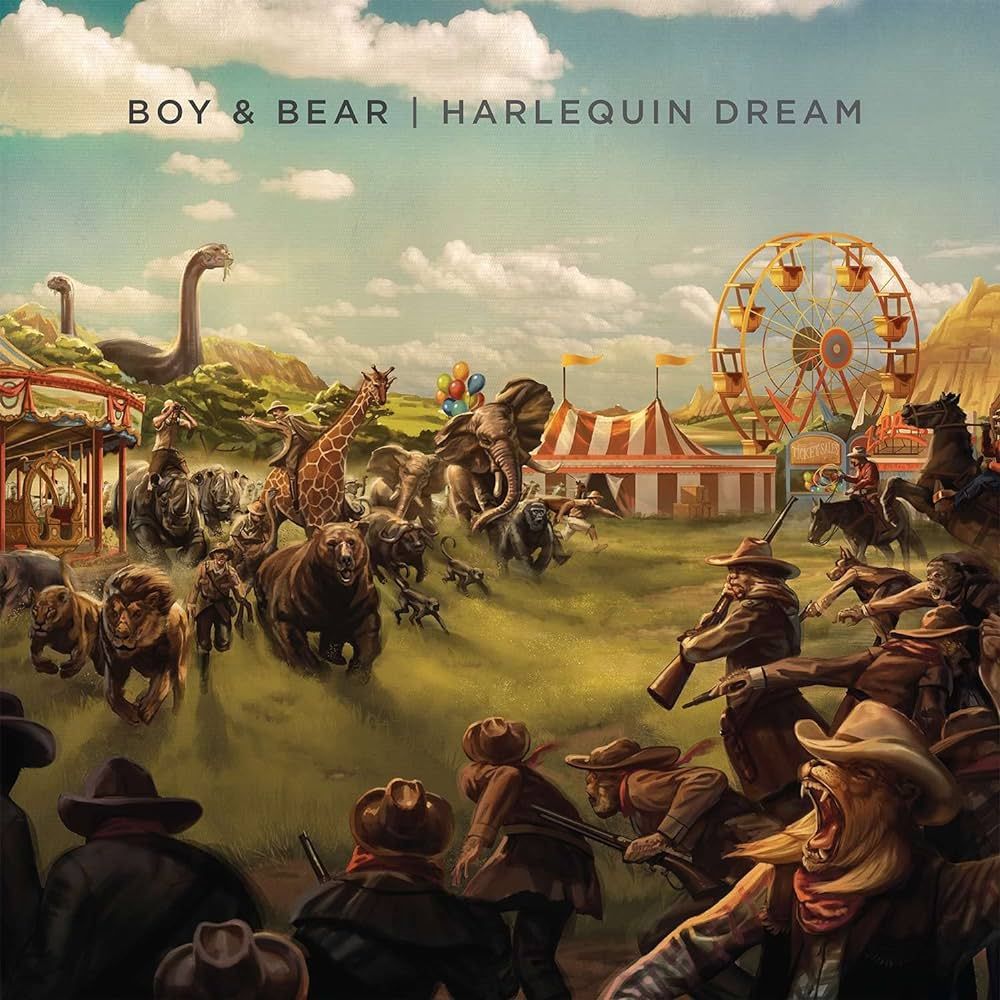 Boy &amp; Bear - Harlequin Dream (Blue Vinyl)