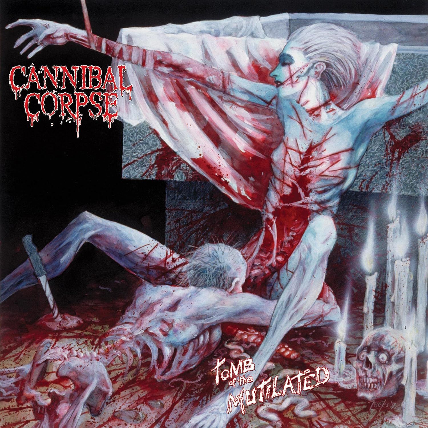 Cannibal Corpse - Tomb Of The Mutilated (Maelstrom Blue Vinyl)