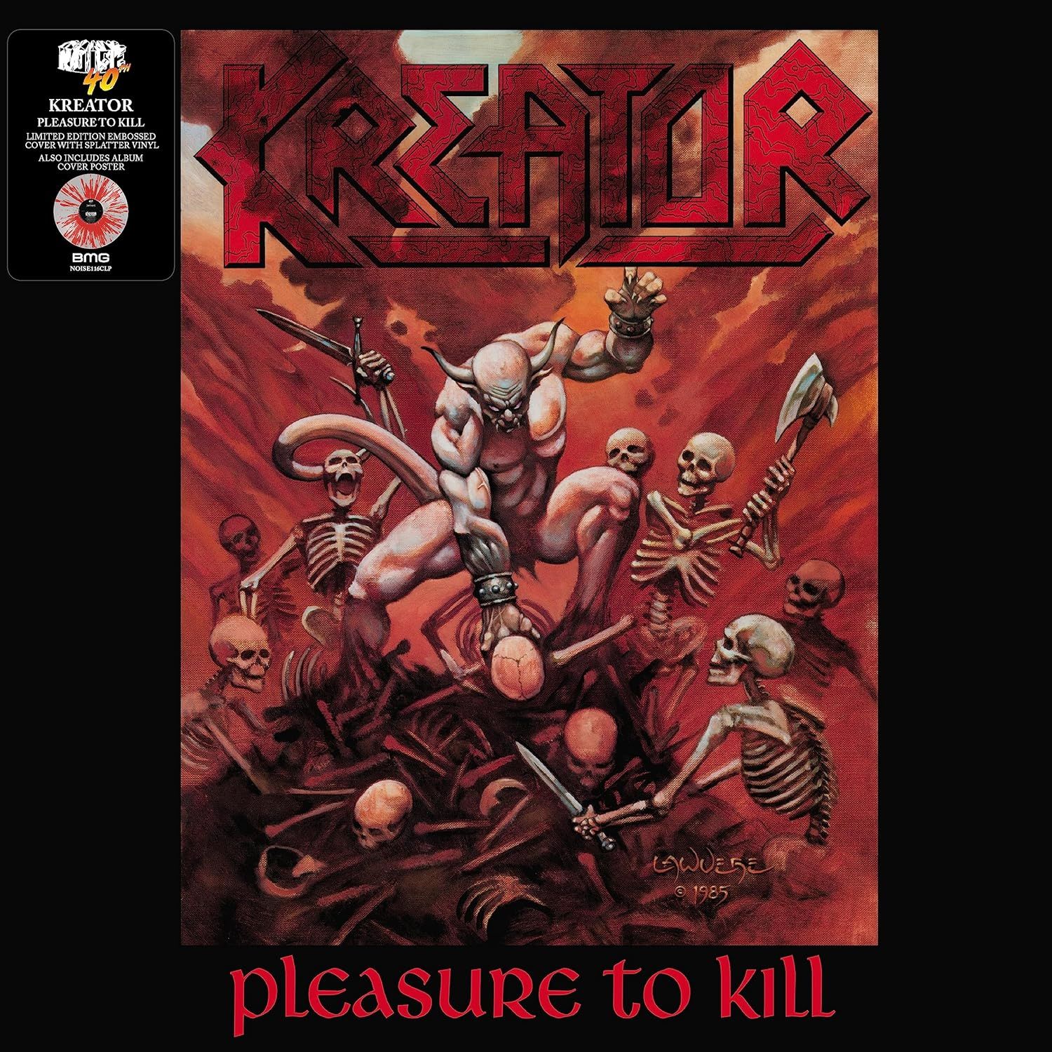 Kreator - Pleasure to Kill (Splatter Vinyl)