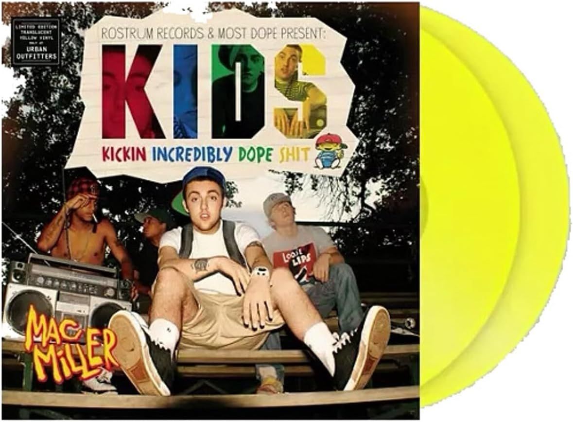Mac Miller - K.I.D.S.  (Yellow Vinyl)