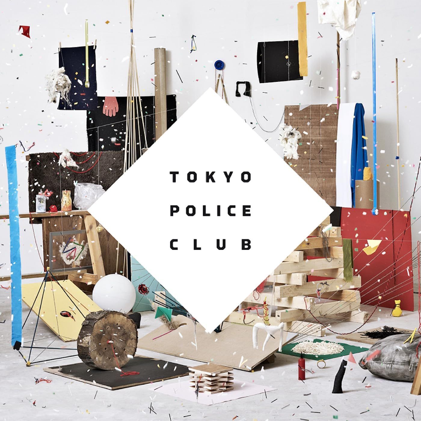 Tokyo Police Club - Champ (White &amp; Blue Vinyl)