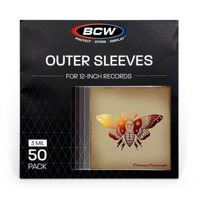 BCW 12&quot; Outer Sleeves - 50ct