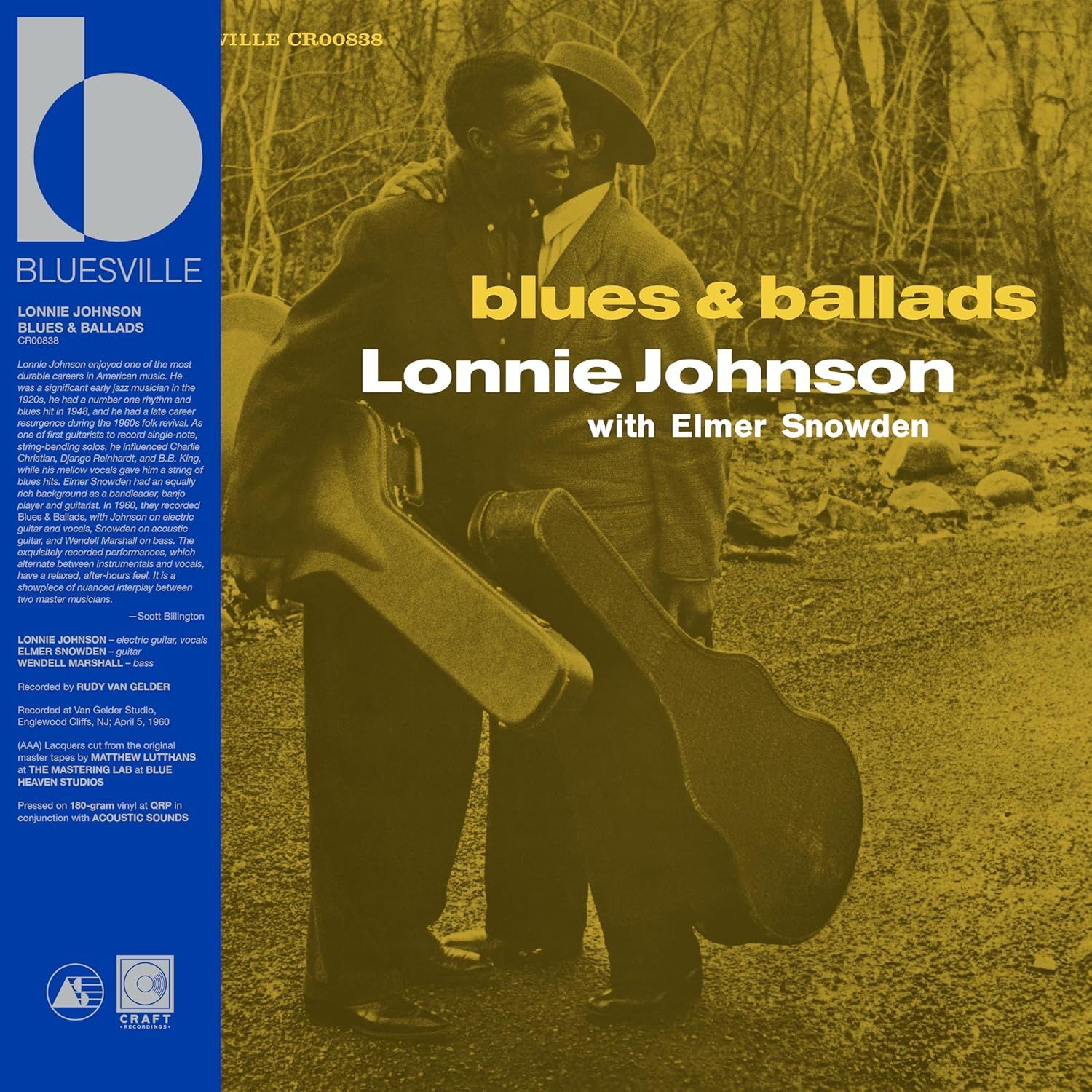 Lonnie Johnson - Blues &amp; Ballads (Bluesville Acoustic Sound Series)