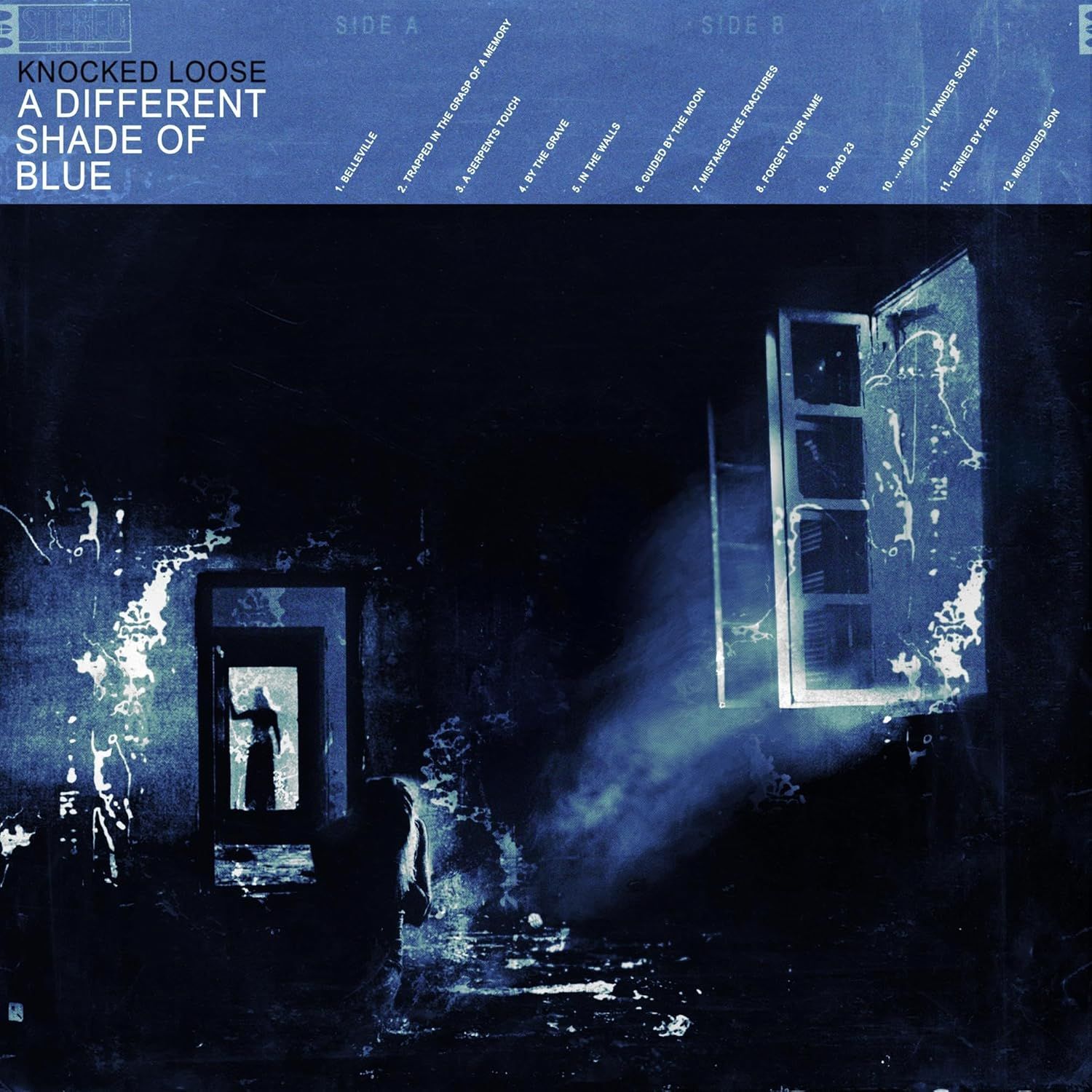 Knocked Loose - A Different Shade of Blue (Bleach Marble Vinyl)