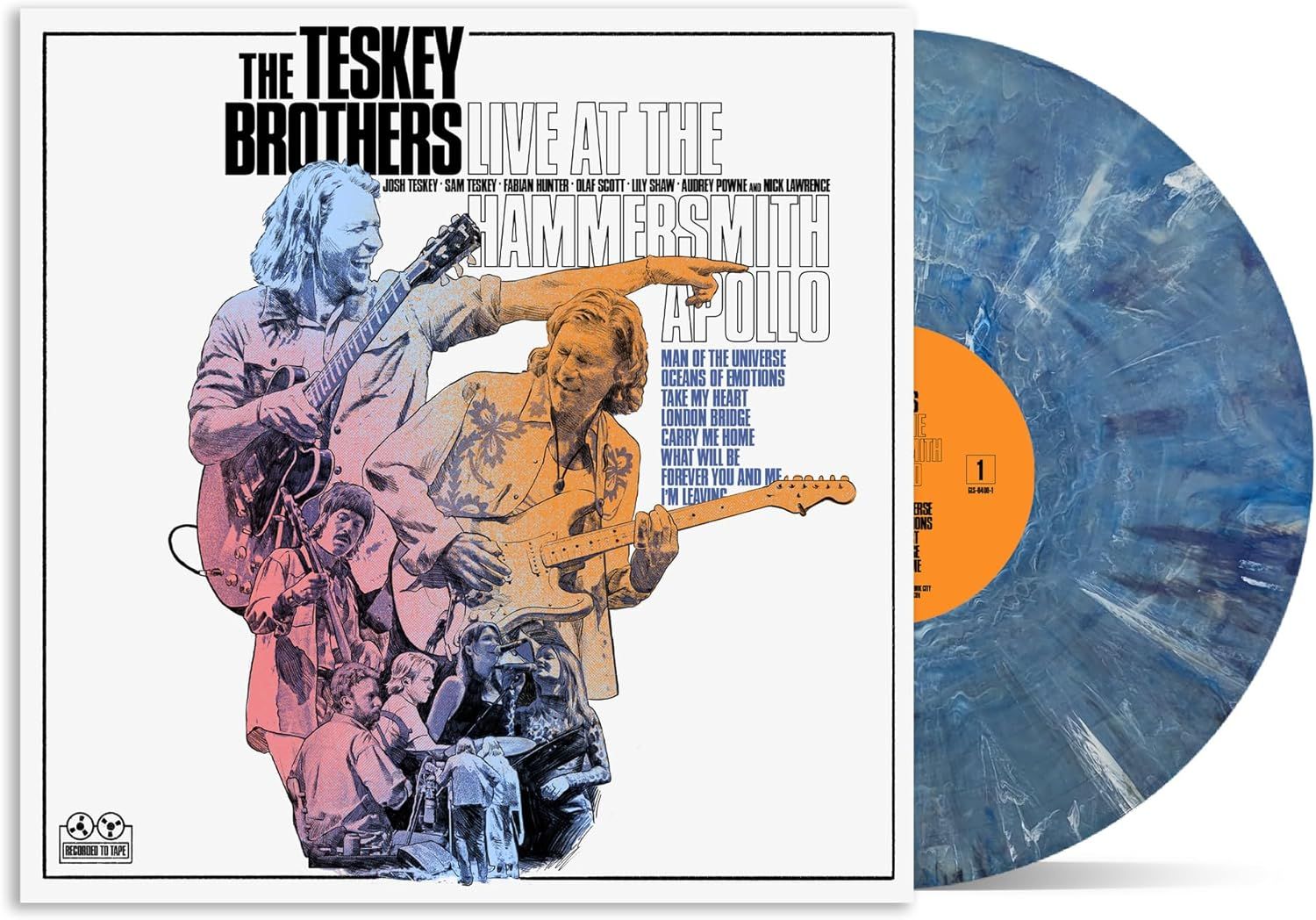 The Teskey Brothers - Live At the Hammersmith Apollo (Heron Blue Vinyl)