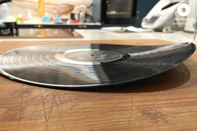 Warped Vinyl Flattening Service